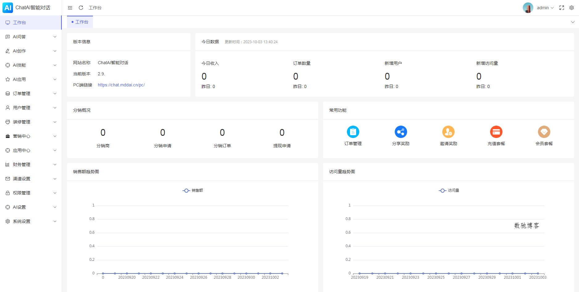码多多ChatAI智能聊天系统-PHP源码版V2.5.0