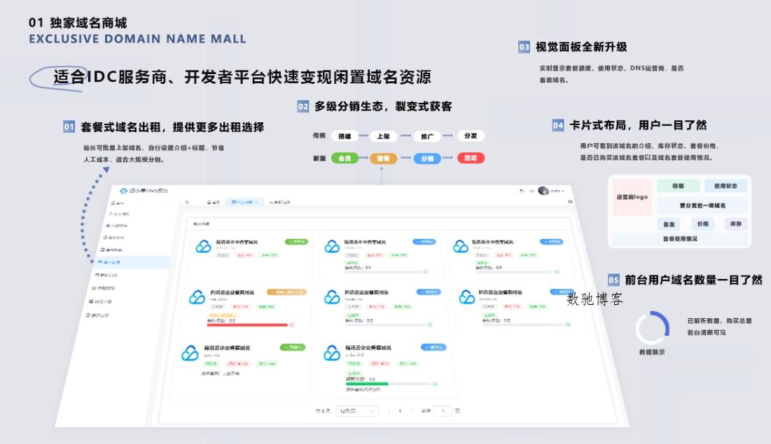 二级域名分发系统网站源代码 派小星DNS二级域名分发V2.0重构版-数驰博客