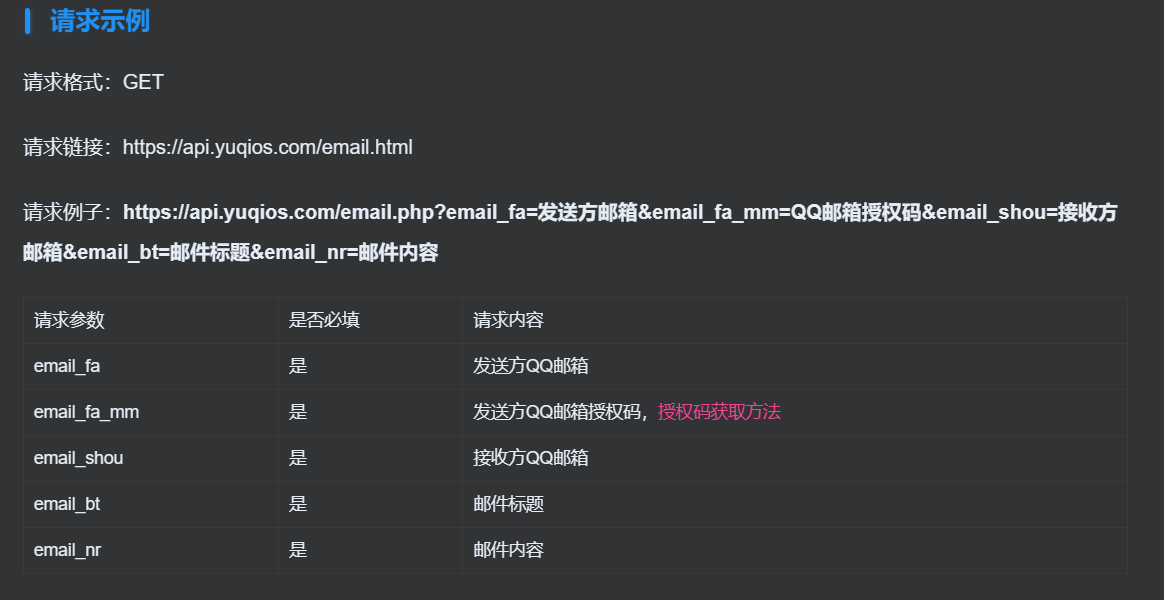 免费QQ邮箱验证码API接口+HTML源码,支持自定义发件人及内容-数驰博客