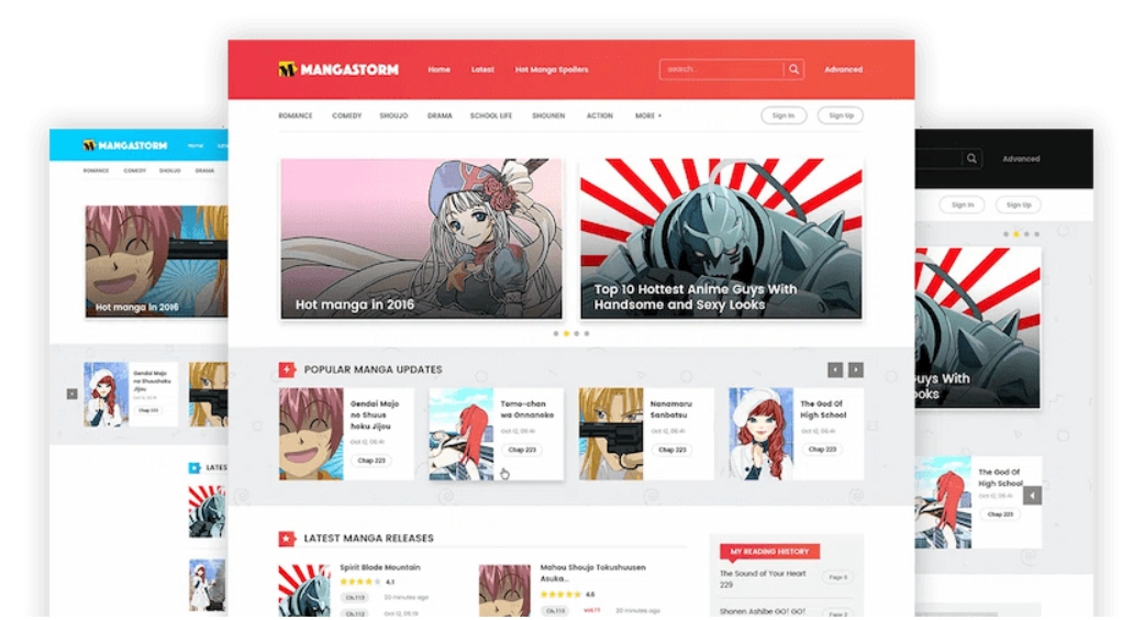 Madara 2.2.2.1主题源码 响应式WordPress漫画小说主题模板-数驰博客