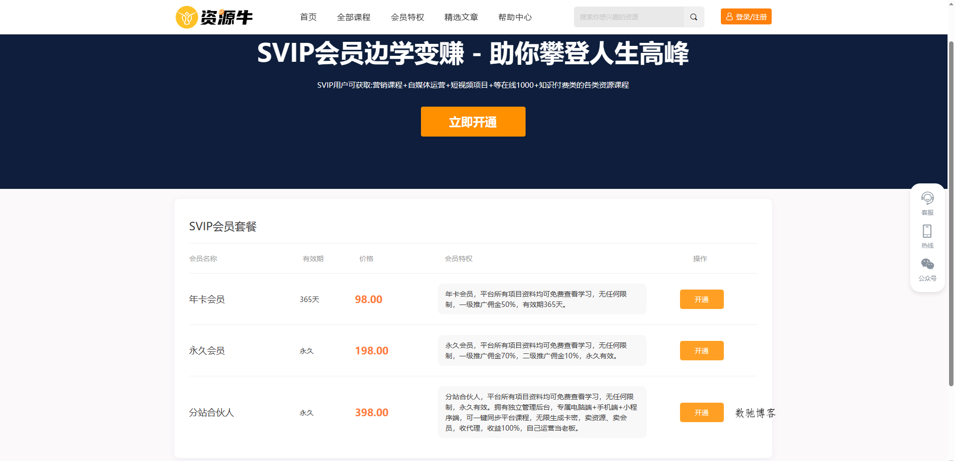 《2024最火的资源牛知识付费系统小程序+PC+H5三端数据互通支持采集资源开源版》