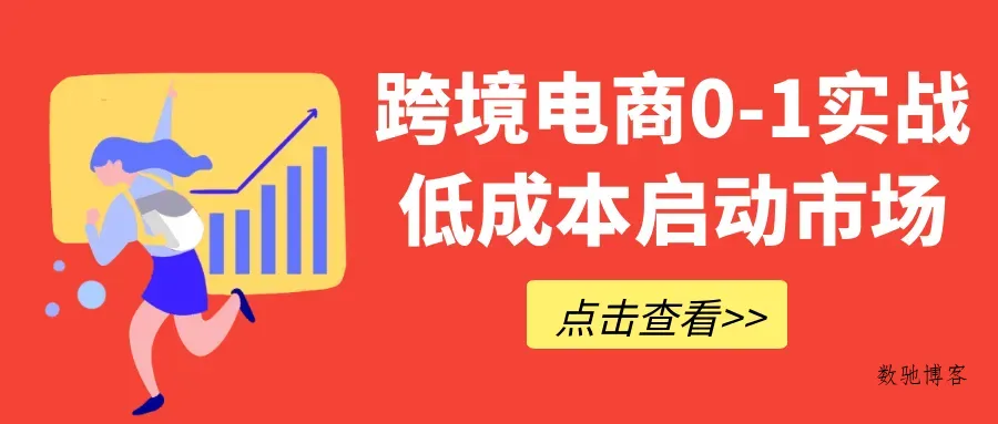 跨境电商0-1实战低成本启动市场-数驰博客