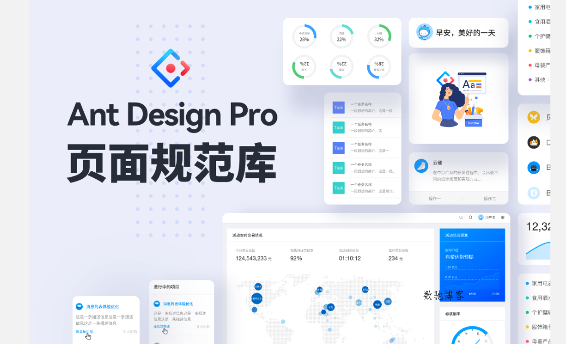 Ant Design(阿里开源前端UI框架及React组件库)-数驰博客