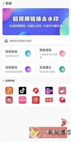 无印 v2.0免费版★视频解析去水印工具-数驰博客