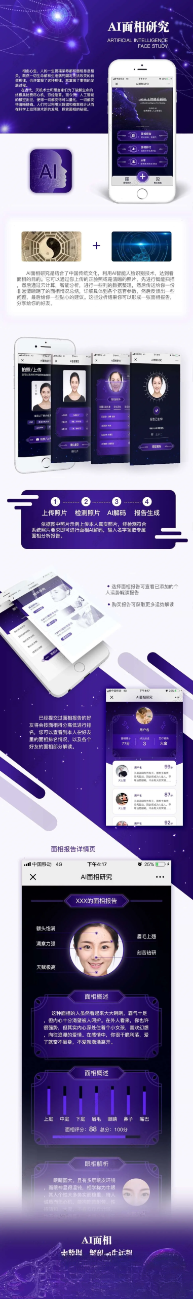 AI面相最新版微信小程序源码:零基础搭建智能面相测算平台-数驰博客