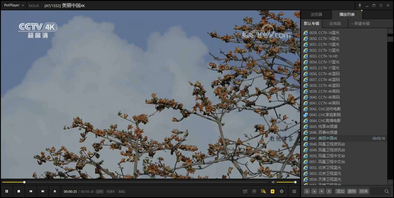 PotPlayer v1.7.22611绿色版-数驰博客