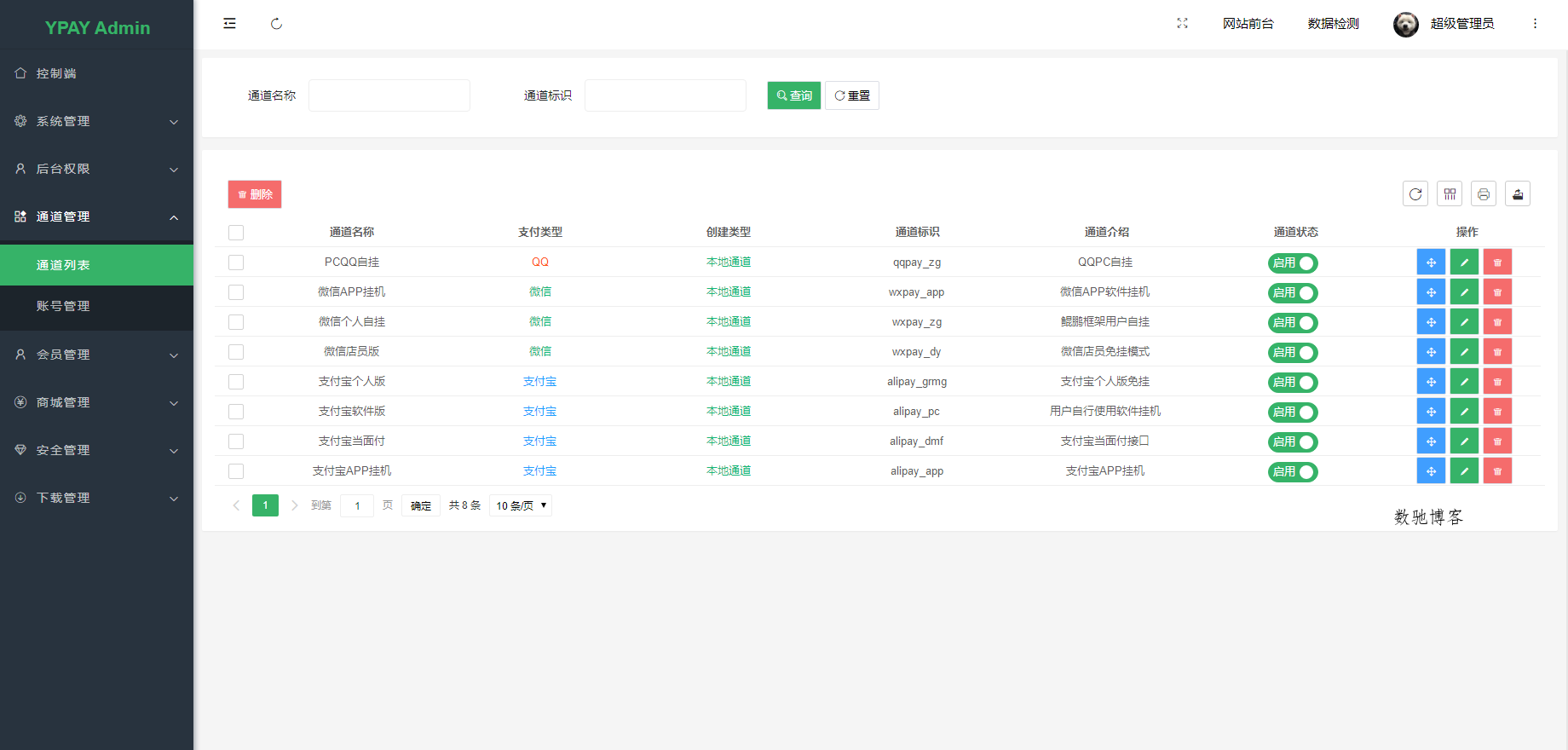 最新源支付系统源码 V7版全开源 免授权 附搭建教程-数驰博客