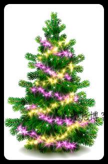 给你发圣诞树了 桌面小挂件-数驰博客