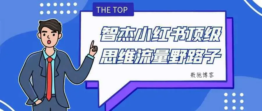 智杰小红书顶级思维流量野路子-数驰博客
