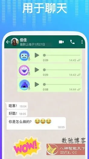Voice Changer变声器v1.02.93.0923专业版-数驰博客